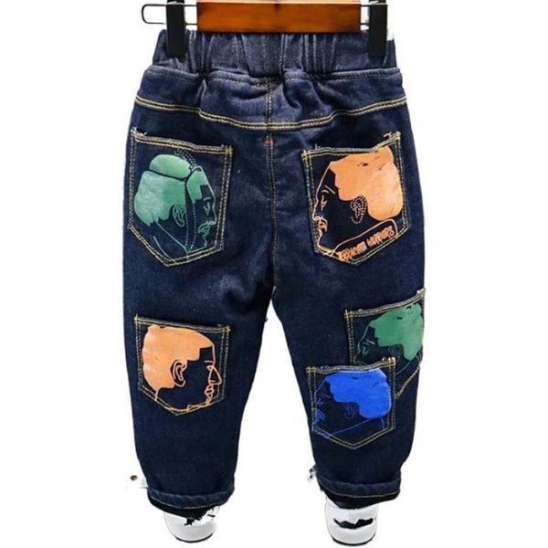 jeans dfxd boys 2021 winter kids clothing cartoon print plus velvet denim pants trousers thick elastic waist, Blue
jeans dfxd boys 2021 winter kids clothing cartoon print plus velvet denim pants trousers thick elastic waist, Blue