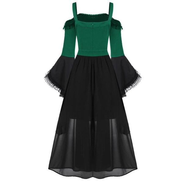 casual dresses women halloween gothic punk plus size lace dress cold shoulder bat sleeve vintage girls long party #t1g, Black;gray
casual dresses women halloween gothic punk plus size lace dress cold shoulder bat sleeve vintage girls long party #t1g, Black;gray