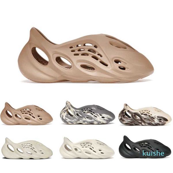 2021 foam runner slippers cream clay moon gray mineral blue men womens sandals ochre ararat sand with box, Black
2021 foam runner slippers cream clay moon gray mineral blue men womens sandals ochre ararat sand with box, Black
