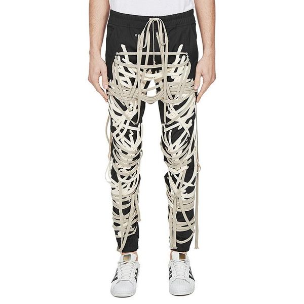 autumn dark casual three-dimensional pocket multi-level drawstring straps leggings women women's pants & capris, Black;white
autumn dark casual three-dimensional pocket multi-level drawstring straps leggings women women's pants & capris, Black;white