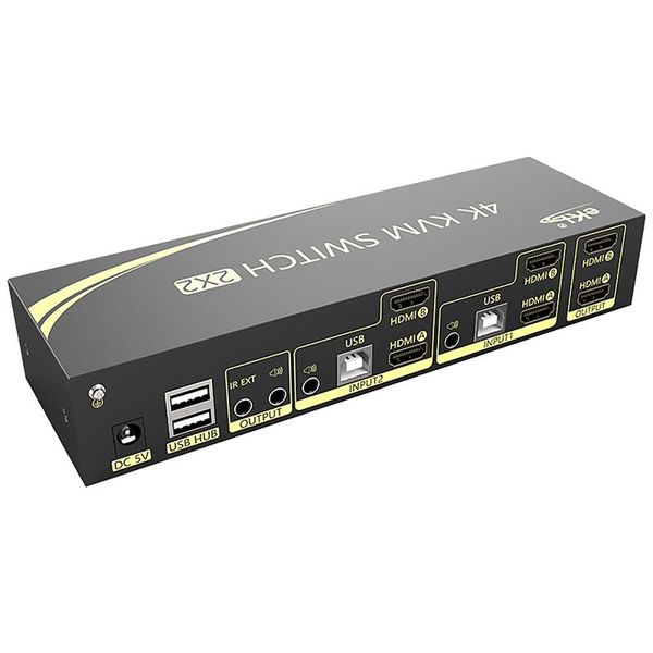smart power plugs ekl-212hk kvm dual-screen switch extended output dual-channel 2.0-us plug
smart power plugs ekl-212hk kvm dual-screen switch extended output dual-channel 2.0-us plug