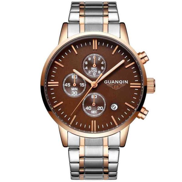 2020 guanqin gq12006 men watches luxury brand sport quartz chronograph waterproof wrist watch man stainless steel date clock, Silver
2020 guanqin gq12006 men watches luxury brand sport quartz chronograph waterproof wrist watch man stainless steel date clock, Silver