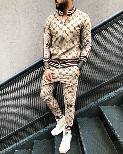 3d colorful plaid men sports zipper tracksuit set male sweatshirt running jackets+trousers suit men tracksuit mens sets 211006, Gray
3d colorful plaid men sports zipper tracksuit set male sweatshirt running jackets+trousers suit men tracksuit mens sets 211006, Gray