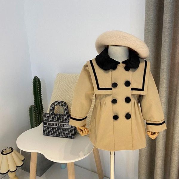 coat 2021 double breasted black collar children windbreaker jacket kids girls trench outerwear coats princess jackets for, Blue;gray
coat 2021 double breasted black collar children windbreaker jacket kids girls trench outerwear coats princess jackets for, Blue;gray
