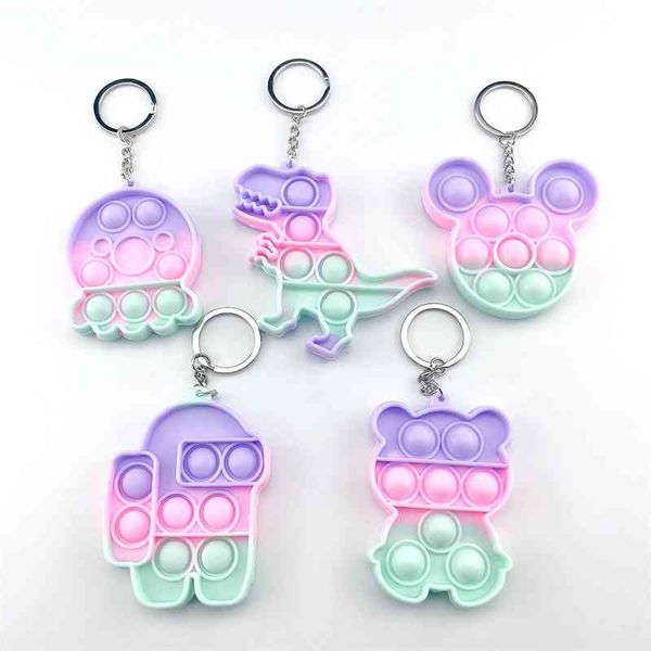 macarone bubble pendant key chain rat killing pioneer silicone mini decompression toy
macarone bubble pendant key chain rat killing pioneer silicone mini decompression toy