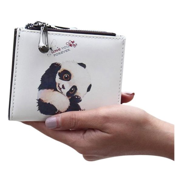coin purses fggs fashion cartoon wallet short women zipper female purse card holder(panda), Red;black
coin purses fggs fashion cartoon wallet short women zipper female purse card holder(panda), Red;black