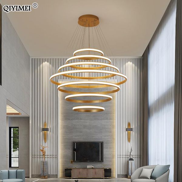 modern led pendant lights living room dining black white golden coffee rings aluminum body ceiling mounted indoor lamps de 
modern led pendant lights living room dining black white golden coffee rings aluminum body ceiling mounted indoor lamps de