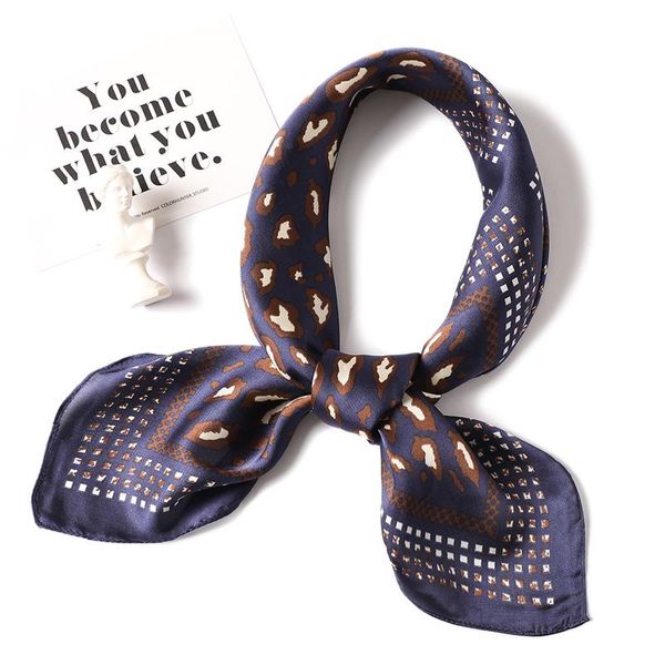 scarves 2021 fashion silk scarf leopard print women square neck scarfs foulard femme hair band lady soft hand kerchief, Blue;gray
scarves 2021 fashion silk scarf leopard print women square neck scarfs foulard femme hair band lady soft hand kerchief, Blue;gray