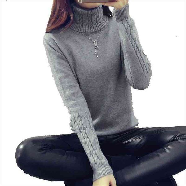 refeeldeer women turtleneck winter sweater women long sleeve knitted sweaters and pullovers female jumper, White;black
refeeldeer women turtleneck winter sweater women long sleeve knitted sweaters and pullovers female jumper, White;black