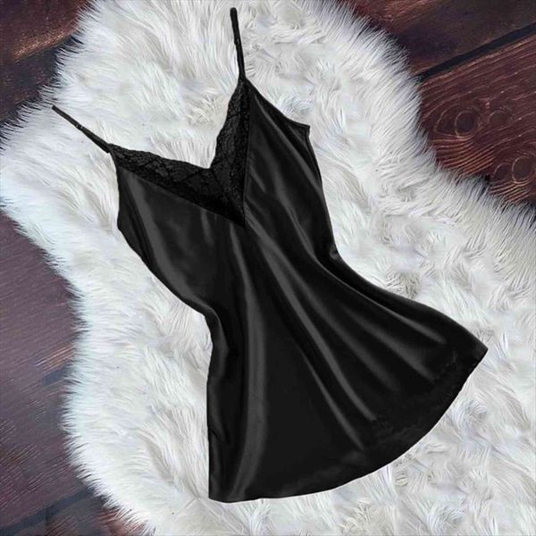 summer cool silk lingerie womens sleepwears nightdress nightgown off shoulder negligee nightwear female night sleeping shirt dress, Black;red
summer cool silk lingerie womens sleepwears nightdress nightgown off shoulder negligee nightwear female night sleeping shirt dress, Black;red