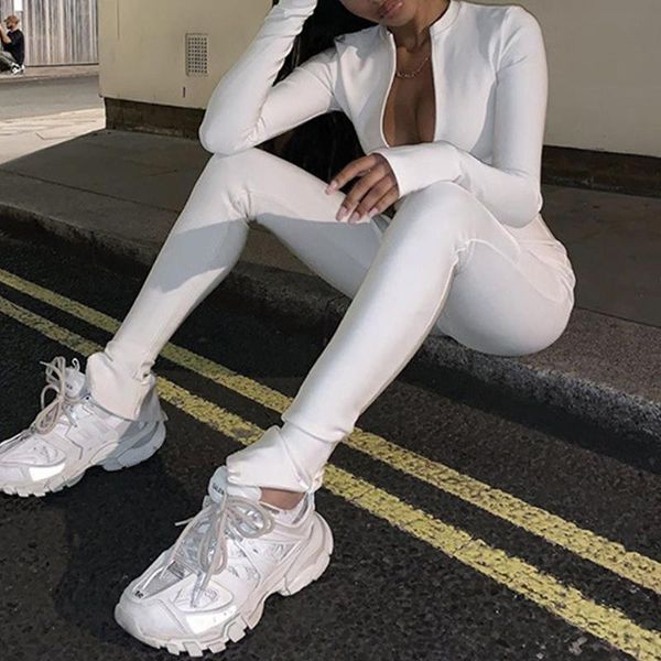 women's jumpsuits & rompers bodycon jumpsuit long sleeve white black womens overalls zipper playsuit jumsuit elegante para mujer, Black;white
women's jumpsuits & rompers bodycon jumpsuit long sleeve white black womens overalls zipper playsuit jumsuit elegante para mujer, Black;white