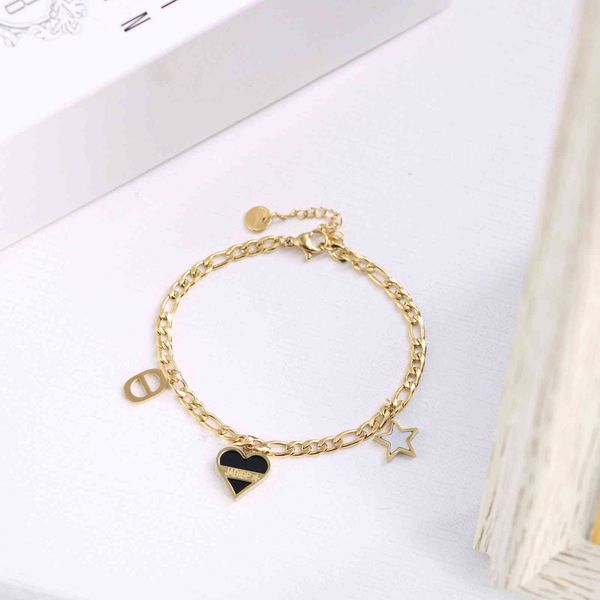 designer jewelry display titanium steel black love fritillaria five pointed star contrast thick chain bracelet han banfeng zeqh
designer jewelry display titanium steel black love fritillaria five pointed star contrast thick chain bracelet han banfeng zeqh