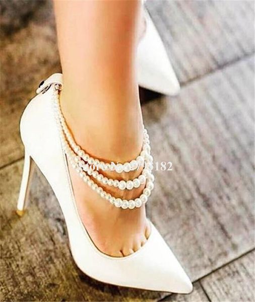 dress shoes women charming pointed toe pearls embellished stiletto heel pumps luxury jewelry white black blue high heels big size
dress shoes women charming pointed toe pearls embellished stiletto heel pumps luxury jewelry white black blue high heels big size