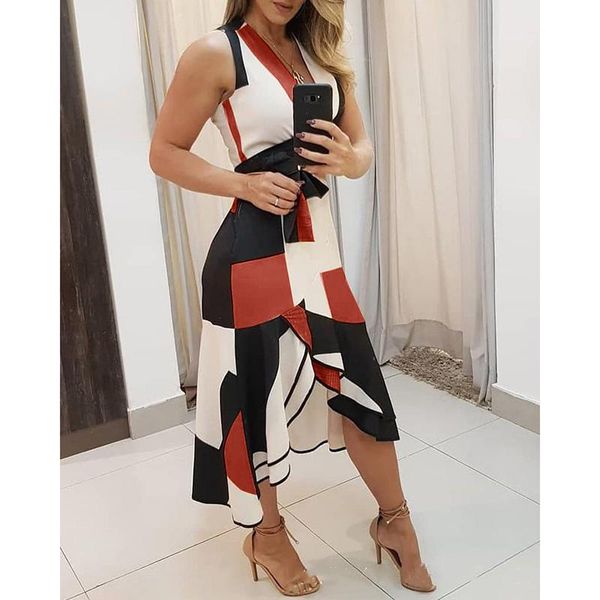 casual dresses geometric summer dress women v neck sleeveless woman female a-line maxi for 2021 robe femme sundress, Black;gray
casual dresses geometric summer dress women v neck sleeveless woman female a-line maxi for 2021 robe femme sundress, Black;gray
