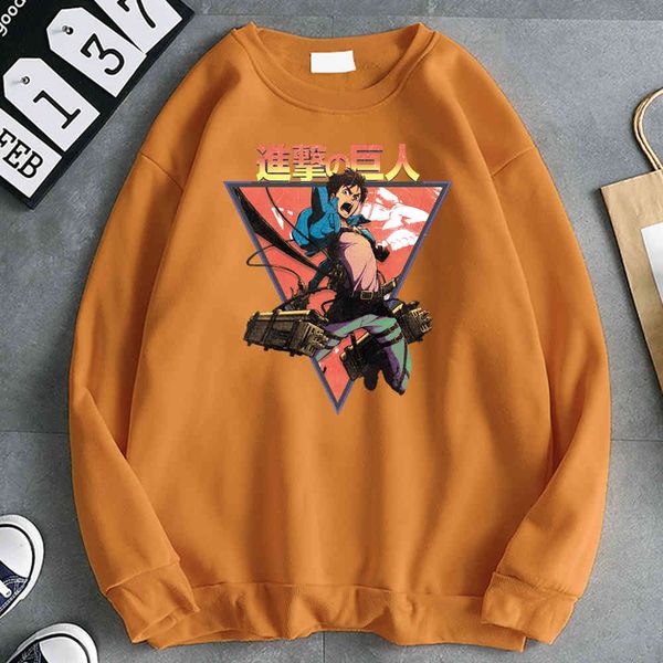 men's titan attack printed sweatshirt, loose pocket long sved sweater, animation punk style, kpop, street cloth, Black
men's titan attack printed sweatshirt, loose pocket long sved sweater, animation punk style, kpop, street cloth, Black