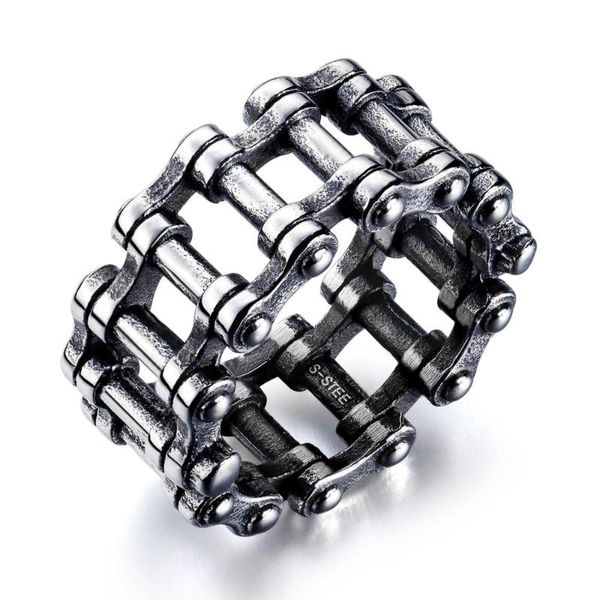 cluster rings mae titanium stainless steel motorcycle chain men europe style rock punk cool personalized fashion jewelry gift, Golden;silver
cluster rings mae titanium stainless steel motorcycle chain men europe style rock punk cool personalized fashion jewelry gift, Golden;silver