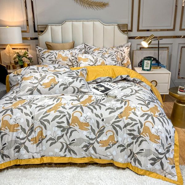 sheets & sets 2021 product printed washed silk fourpiece set, sky four-piece corner set sheet
sheets & sets 2021 product printed washed silk fourpiece set, sky four-piece corner set sheet
