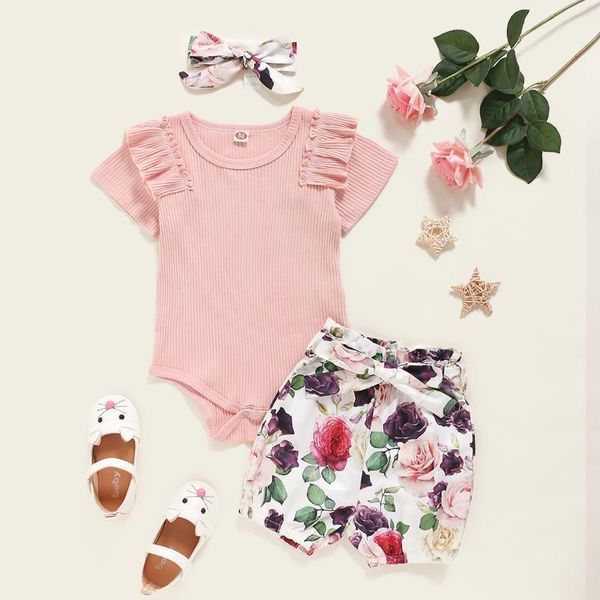 infant flower girl outfits baby solid short sleeve romper and floral pants headband toddler summer clothing sets, White
infant flower girl outfits baby solid short sleeve romper and floral pants headband toddler summer clothing sets, White