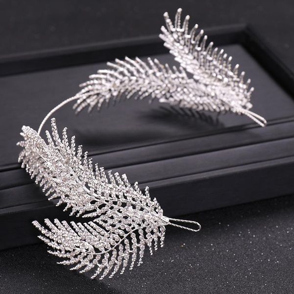 hair clips & barrettes crystal feather bridal hairbands wedding accessories rhinestone leaf crown brides headband luxury veil tiaras diadem, Golden;silver
hair clips & barrettes crystal feather bridal hairbands wedding accessories rhinestone leaf crown brides headband luxury veil tiaras diadem, Golden;silver