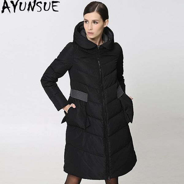long down jacket woman hooded winter coat puffer women korean warm duck coats doudoune femme hiver 286 kj2759 women's & parkas, Black
long down jacket woman hooded winter coat puffer women korean warm duck coats doudoune femme hiver 286 kj2759 women's & parkas, Black