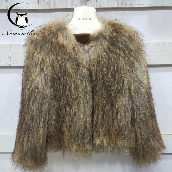 women's fur & faux knit knitted real raccoon coat dog hair knitting short fashion winter warm genuine ourwear, Black
women's fur & faux knit knitted real raccoon coat dog hair knitting short fashion winter warm genuine ourwear, Black