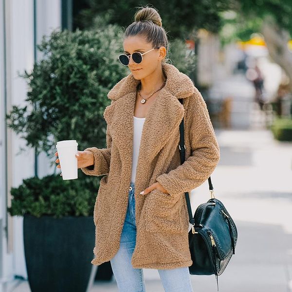women's wool & blends jacket women female 2021 casual coats coat vintage winter camel full solid pockets, Black
women's wool & blends jacket women female 2021 casual coats coat vintage winter camel full solid pockets, Black