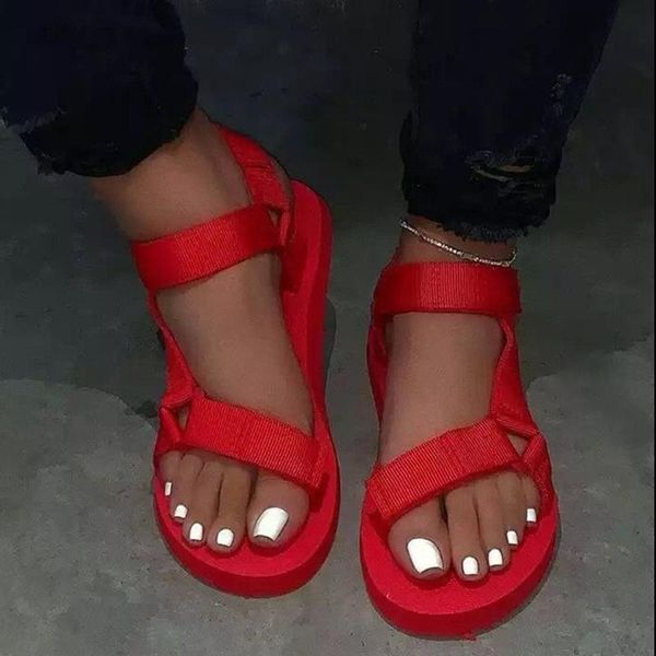 summer womens casual concise leisure sandals flat low heeled comfortable sports hiking walk bright colored shoes plus size, Black
summer womens casual concise leisure sandals flat low heeled comfortable sports hiking walk bright colored shoes plus size, Black