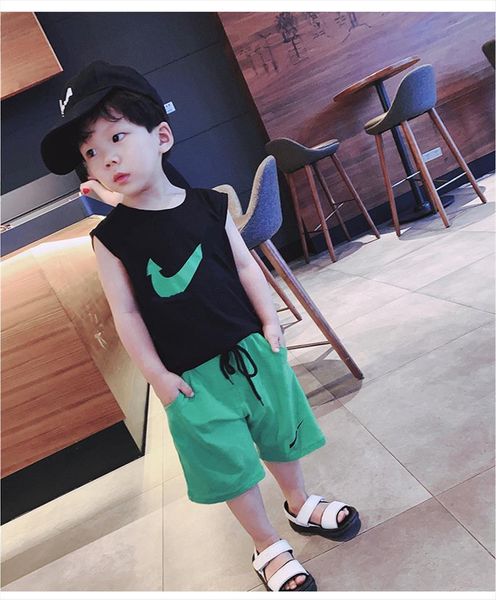 boys summer clothing sets sports suits kids casual cotton vest shorts 2pcs tracksuits for baby boy children outfits teens 7, White
boys summer clothing sets sports suits kids casual cotton vest shorts 2pcs tracksuits for baby boy children outfits teens 7, White