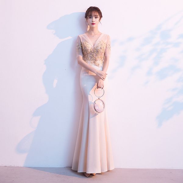champagne evening dr 2021 banquet temperament host long annual meeting celebrity fishtail spring and summer, Black
champagne evening dr 2021 banquet temperament host long annual meeting celebrity fishtail spring and summer, Black