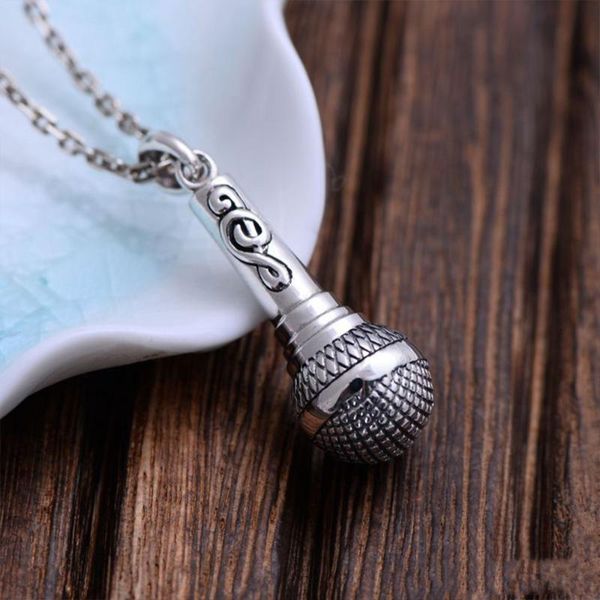 lockets metjakt punk 925 sterling silver microphone pendant for necklace & fashion men's jewelry
lockets metjakt punk 925 sterling silver microphone pendant for necklace & fashion men's jewelry