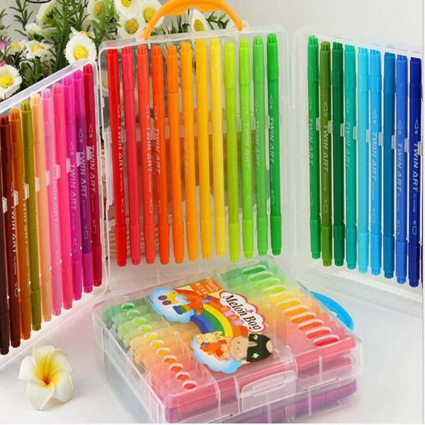 highlighters 24 colors children drawing tool highlighter pen crude fine watercolor double head marker stationery supplies #8072, Black;red
highlighters 24 colors children drawing tool highlighter pen crude fine watercolor double head marker stationery supplies #8072, Black;red