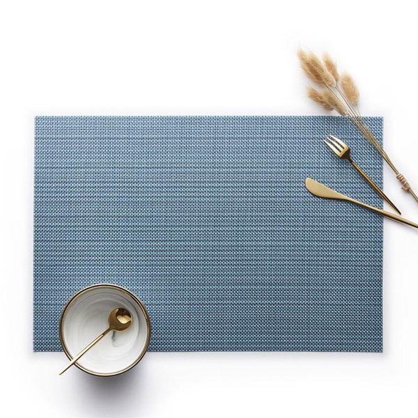 table runner rectangular woven western placemat european-style pvc teslin el imitation linen thickened heat-insulated 
table runner rectangular woven western placemat european-style pvc teslin el imitation linen thickened heat-insulated