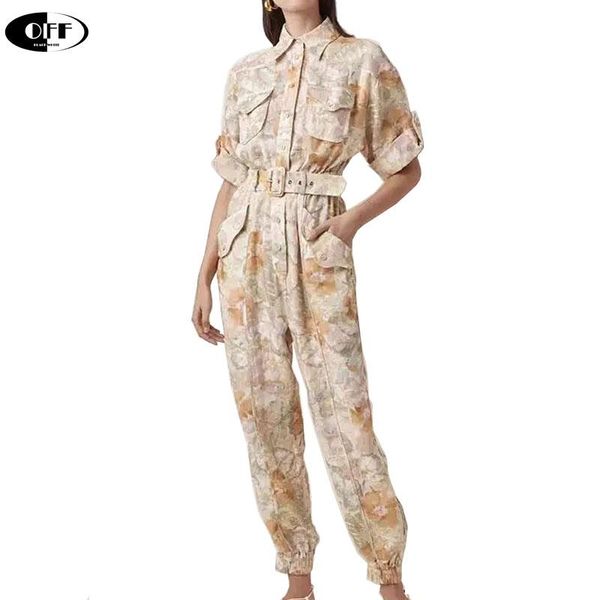 women rompers lapel stand collar short-sleeved high waist belt casual print jumpsuit sweet style female woman jumpsuits women's &, Black;white
women rompers lapel stand collar short-sleeved high waist belt casual print jumpsuit sweet style female woman jumpsuits women's &, Black;white