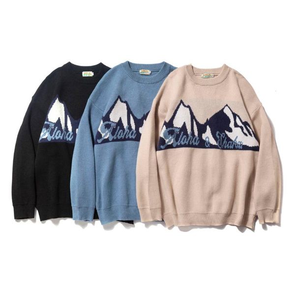 men's sweaters knitted sweater men long sleeve bottoming loose printed autumn winter thick pullover casual male clothes oversize, White;black
men's sweaters knitted sweater men long sleeve bottoming loose printed autumn winter thick pullover casual male clothes oversize, White;black
