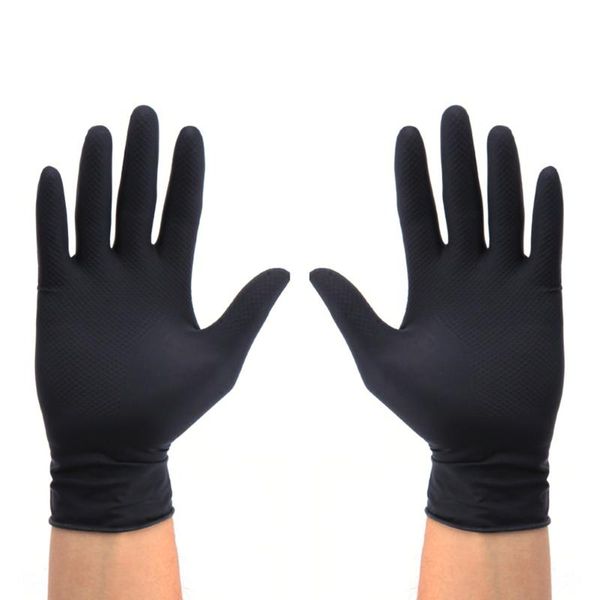 disposable gloves 10pcs hair salon laboratory reusable latex color dye medium size (black)
disposable gloves 10pcs hair salon laboratory reusable latex color dye medium size (black)