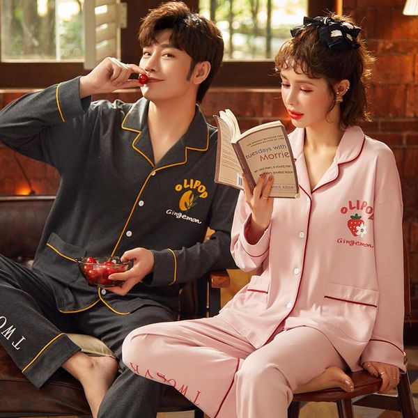 men's sleepwear long-sleeve autumn winter pyjama loose men style couple pijama set pant young lovers pajamas sets women nightwear, Black;brown
men's sleepwear long-sleeve autumn winter pyjama loose men style couple pijama set pant young lovers pajamas sets women nightwear, Black;brown