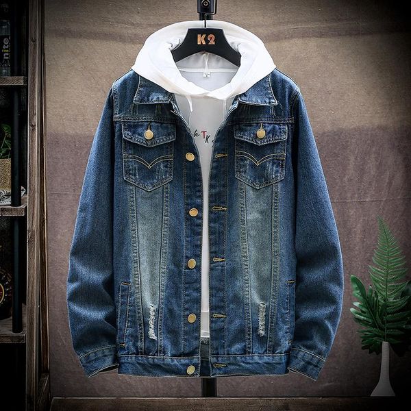 men's jackets denim jacket loose lapel teenagers leisure coat autumn long sleeve the thickness of general fashion, Black;brown
men's jackets denim jacket loose lapel teenagers leisure coat autumn long sleeve the thickness of general fashion, Black;brown