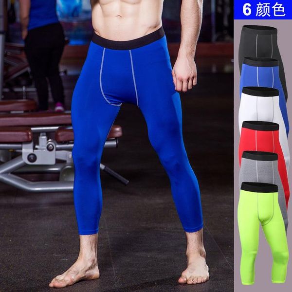 men's pants bodybuilding men leggings compression gyms tights sweat for joggers trousers calf length fitness, Black
men's pants bodybuilding men leggings compression gyms tights sweat for joggers trousers calf length fitness, Black