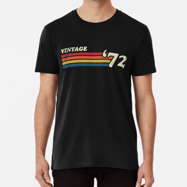 men's t-shirts vintage '72 retro stripes t shirt 72 in 1972 birthday tshirt, White;black
men's t-shirts vintage '72 retro stripes t shirt 72 in 1972 birthday tshirt, White;black