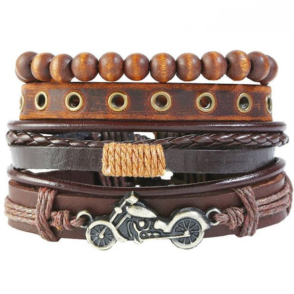 charm bracelets forgiven cross bike love evil eye handmade brown wood beads woven leather men women fashion bangle male jewelry, Golden;silver
charm bracelets forgiven cross bike love evil eye handmade brown wood beads woven leather men women fashion bangle male jewelry, Golden;silver