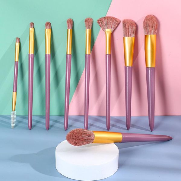 makeup brushes 9 set for cosmetic foundation powder blush kit professional eyeshadow kabuki blending make up beauty tool beginer
makeup brushes 9 set for cosmetic foundation powder blush kit professional eyeshadow kabuki blending make up beauty tool beginer