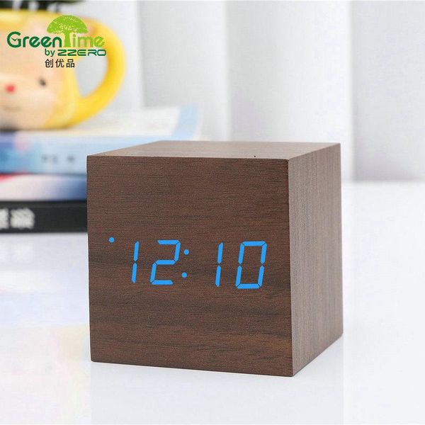 desk & table clocks retro wooden digital alarm clock led illuminated office decoration voice control cube
desk & table clocks retro wooden digital alarm clock led illuminated office decoration voice control cube