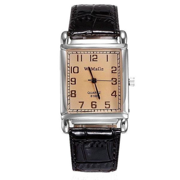 wristwatches womage watch casual women watches fashion rectangle leather band quartz montre femme, Slivery;brown
wristwatches womage watch casual women watches fashion rectangle leather band quartz montre femme, Slivery;brown