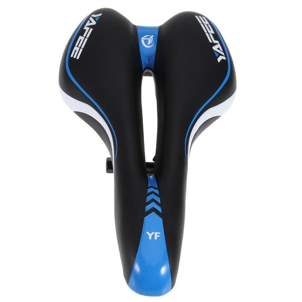 bike saddles high elastic saddle breathable mountain seat hollow-out mtb cycling sports cushion pad (black and blue)
bike saddles high elastic saddle breathable mountain seat hollow-out mtb cycling sports cushion pad (black and blue)