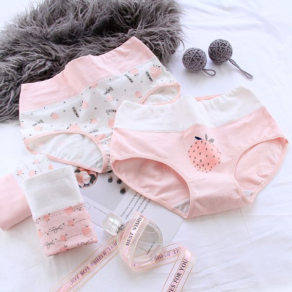 cartoon strawberry printing pattern menstrual panties for women high-rise underwear soft women's cotton briefs lingerie, Black;pink
cartoon strawberry printing pattern menstrual panties for women high-rise underwear soft women's cotton briefs lingerie, Black;pink
