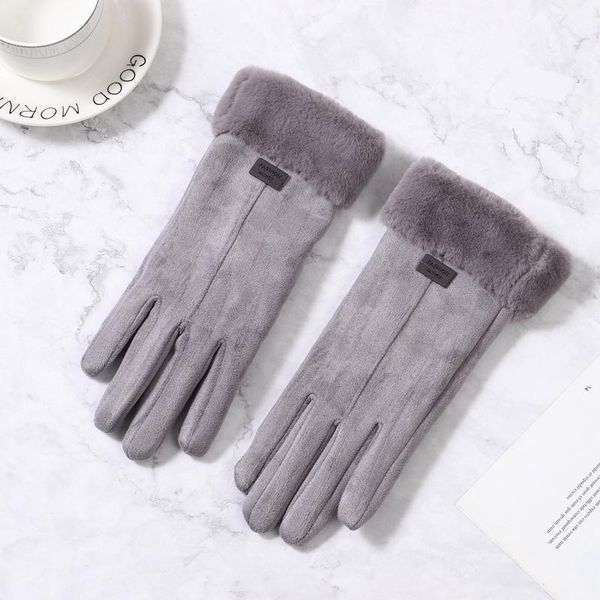 five fingers gloves winter fashion female warm cashmere finger women elegant soft black touch screen driving, Blue;gray
five fingers gloves winter fashion female warm cashmere finger women elegant soft black touch screen driving, Blue;gray