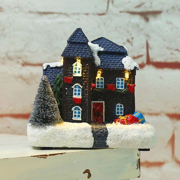 christmas decorations luminous house decoration european style snowy house with lights gifts home decoration
christmas decorations luminous house decoration european style snowy house with lights gifts home decoration