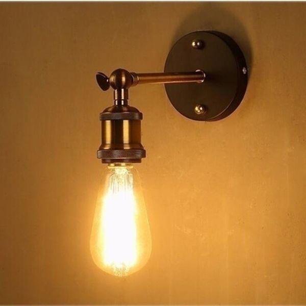 wall lamp vintage e27/e26 holder light retro industrial edison bulb aluminum iron mount lamps luminaire
wall lamp vintage e27/e26 holder light retro industrial edison bulb aluminum iron mount lamps luminaire