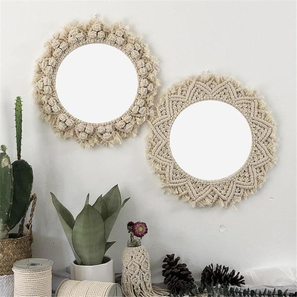 mirrors innovative art decoration rattan round makeup mirror dressing bathroom living room wall hanging with macrame
mirrors innovative art decoration rattan round makeup mirror dressing bathroom living room wall hanging with macrame