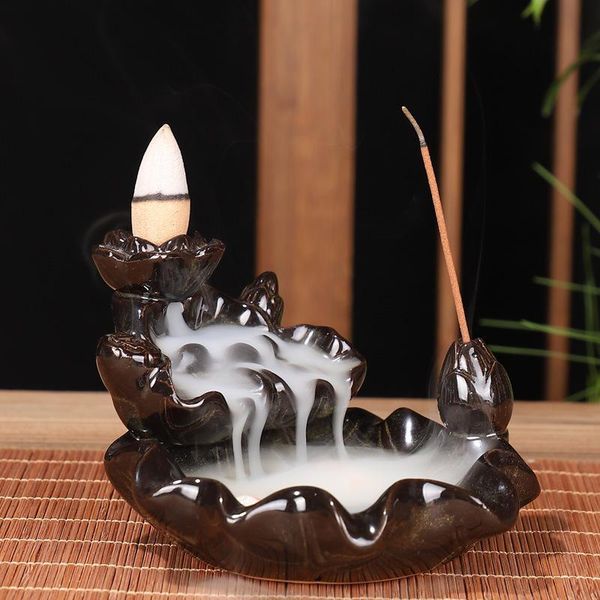 fragrance lamps 20cones backflow stick incense burner holder ceramic censer home decoration use in teahouse creative
fragrance lamps 20cones backflow stick incense burner holder ceramic censer home decoration use in teahouse creative